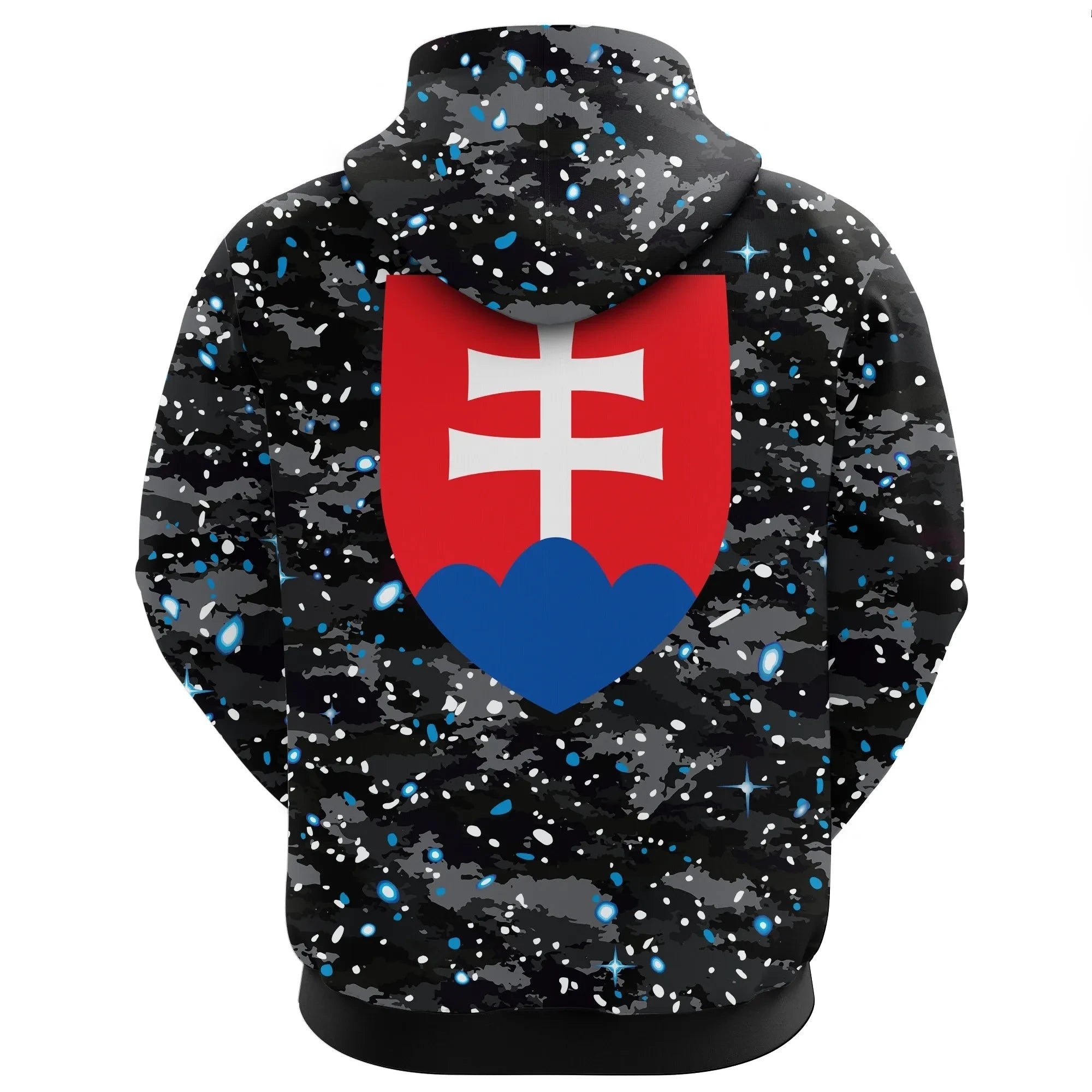 Slovakia Hoodie Space Camo Zip RLT13