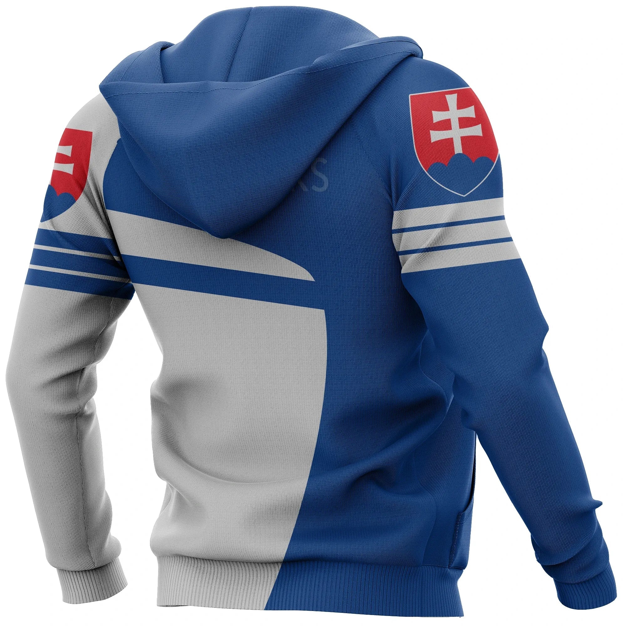 Slovakia Sport Zip Up Hoodie Premium Style RLT13