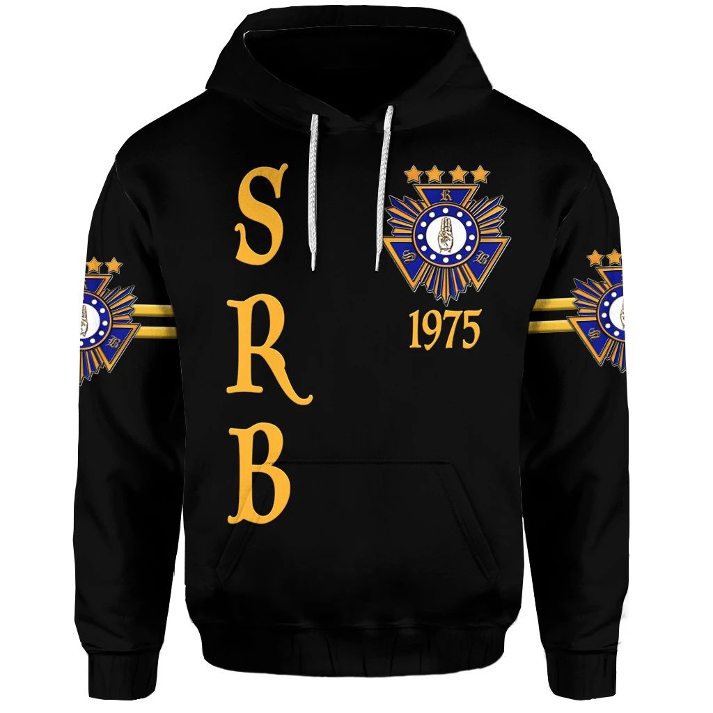 Scouts Royale Brotherhood SRB Hoodie Original Style Black LT8