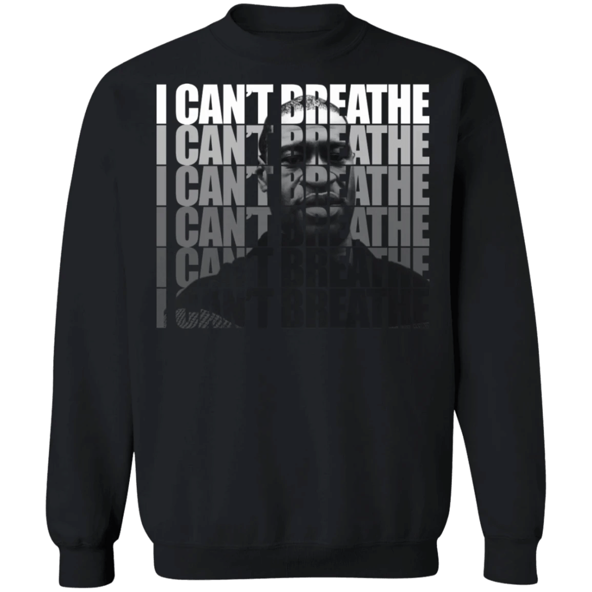 George Floyd I Can't Breathe Sweatshirt Say His Name George Floyd Shirt Blm