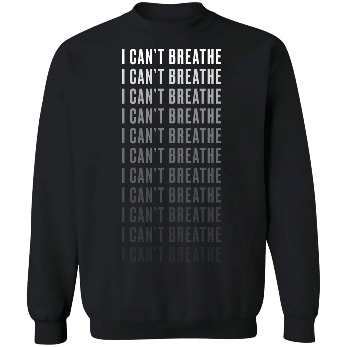 George Floyd I Can't Breathe Sweatshirt Blm Protest