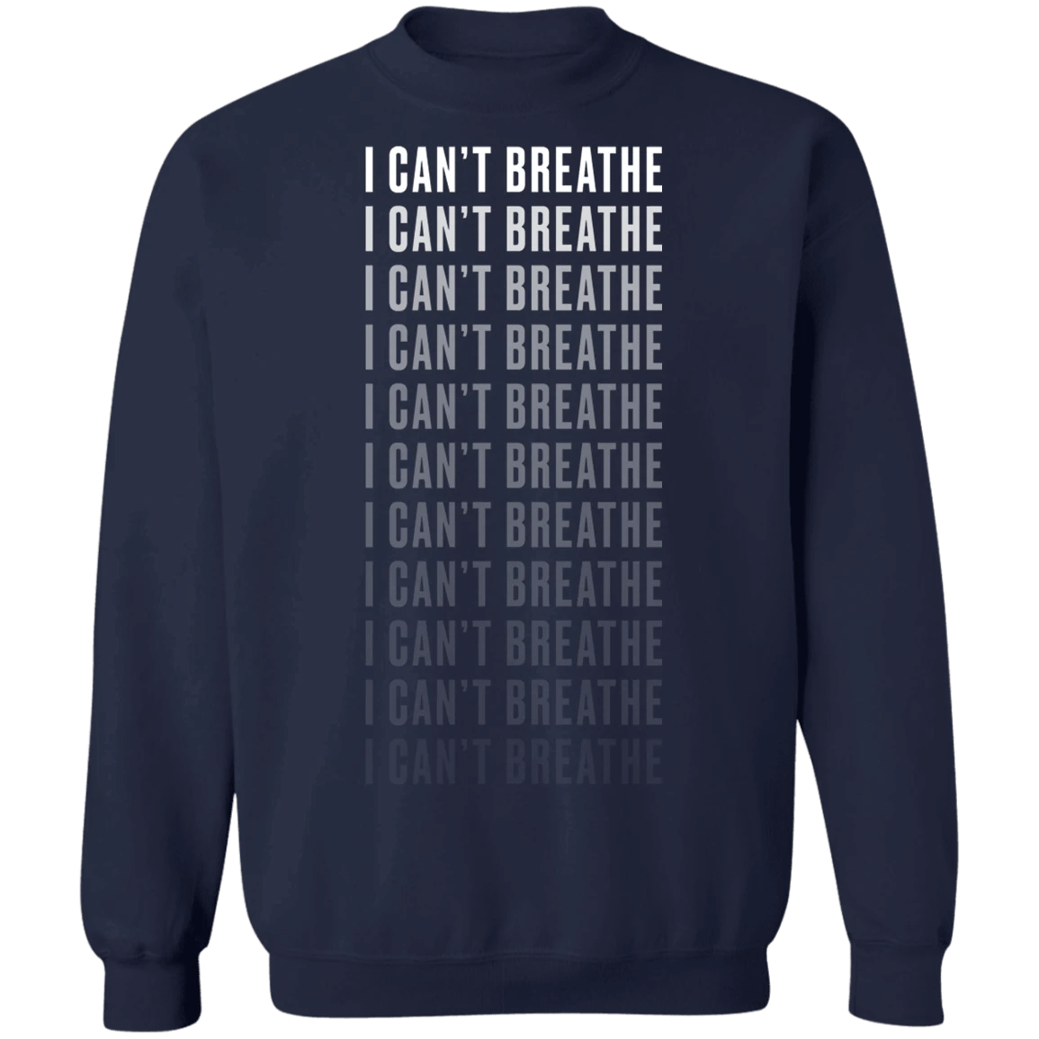 George Floyd I Can't Breathe Sweatshirt Blm Protest