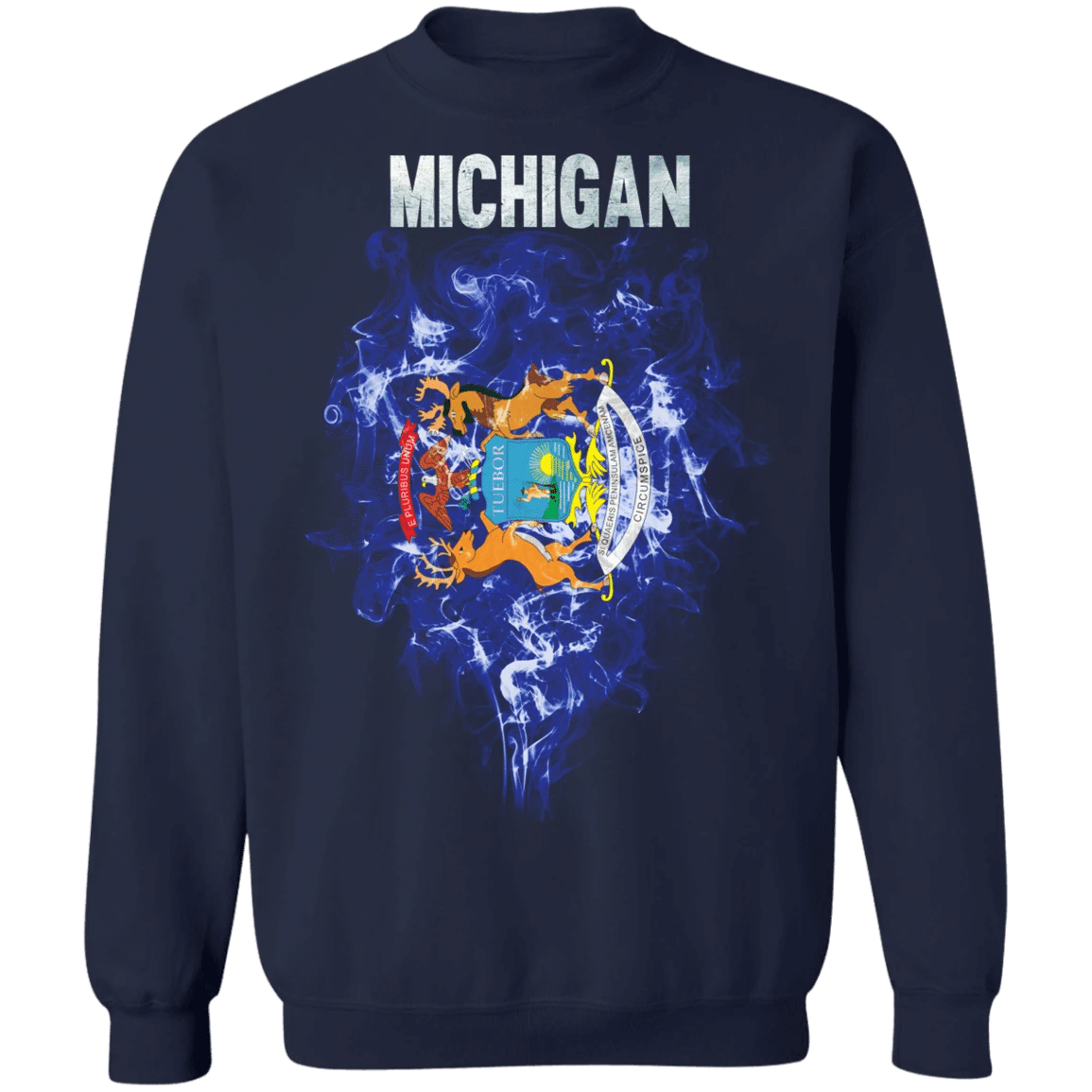 Michigan State Sweatshirt Patriotic State Of Michigan Shirt Sweatshirt For Men Women