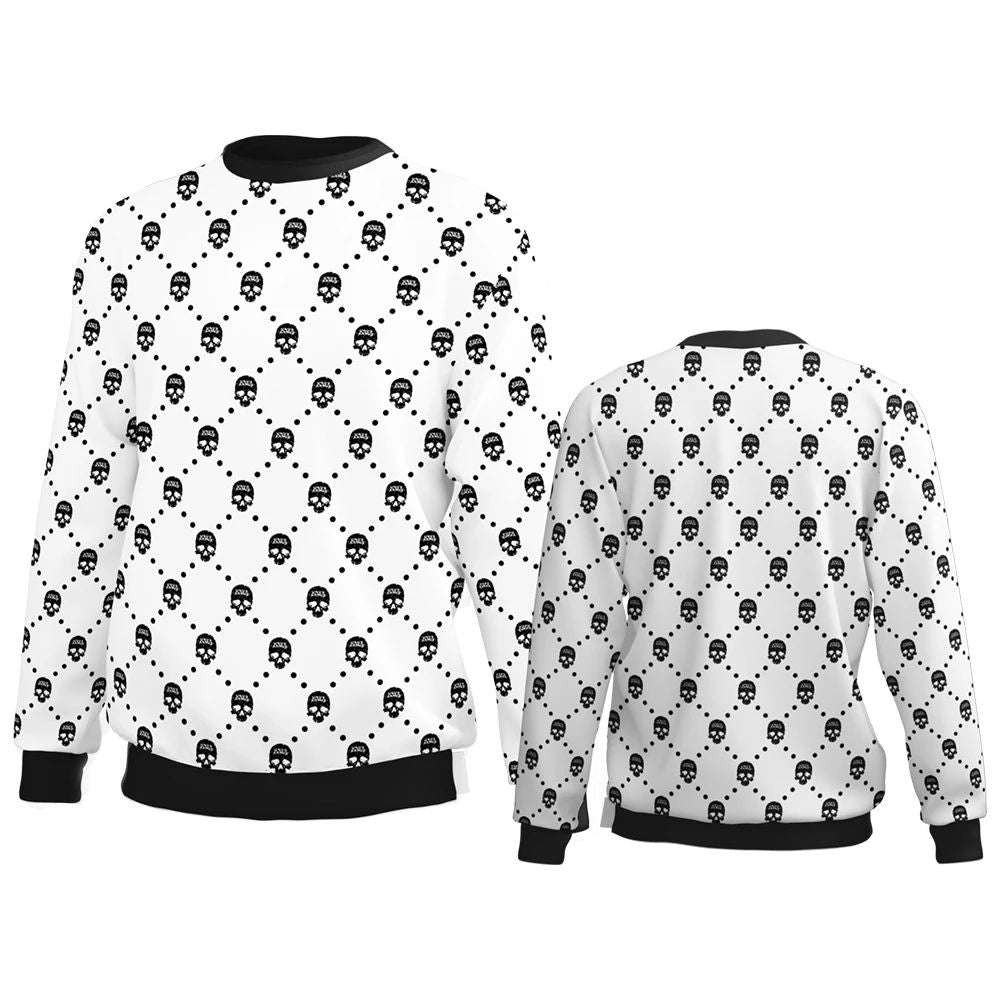 Unus Annus Sweatshirt Skull Pattern Unus Annus Merch Gift Idea For Men Dad