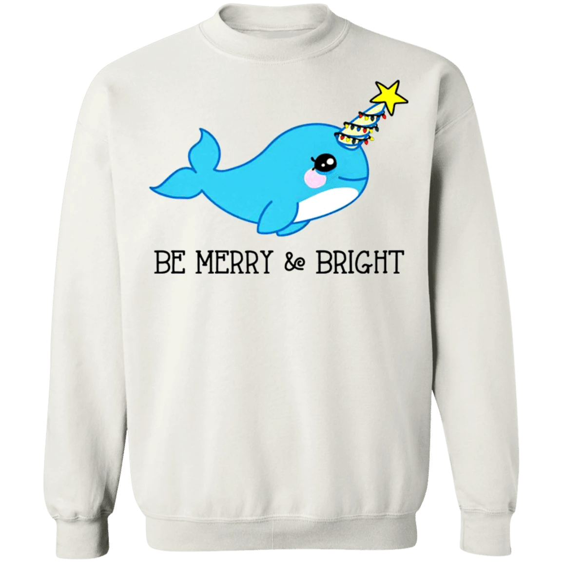 Be Merry And Bright Sweatshirt Cute Sweatshirt For Men Women 10Th Day Of Christmas Gift Idea