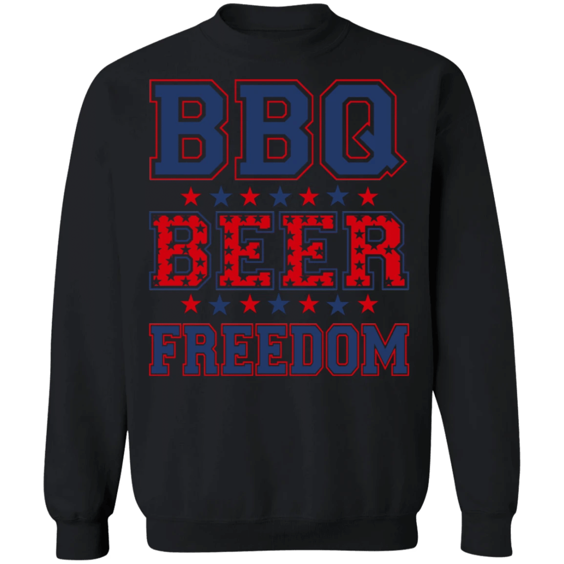 BBQ Beer Freedom Sweatshirt Gift For Grill Lovers Beer Drinkers Related Present