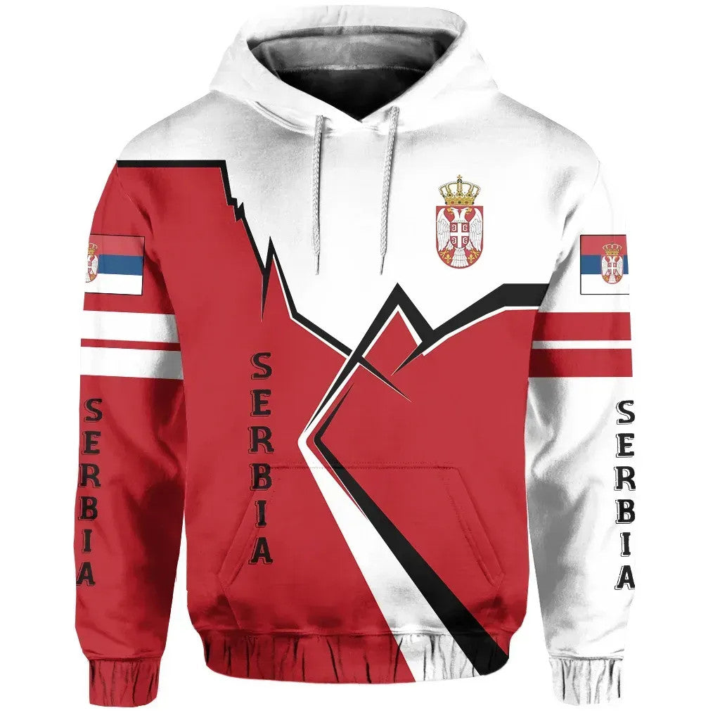 Serbia Hoodie Lightning RLT7