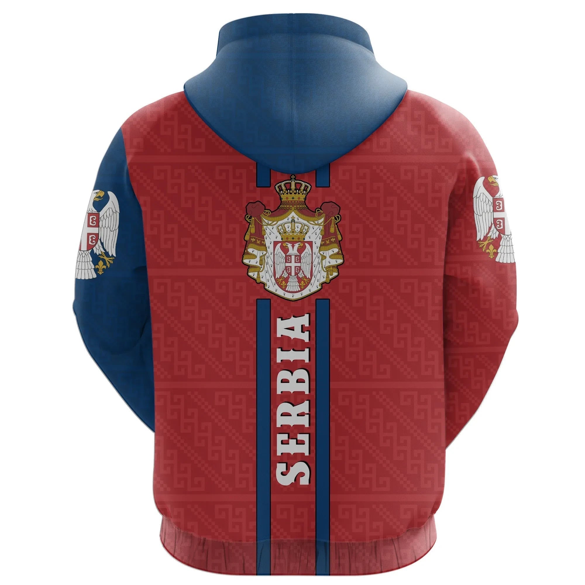Serbia Hoodie Streetwear Style RLT7