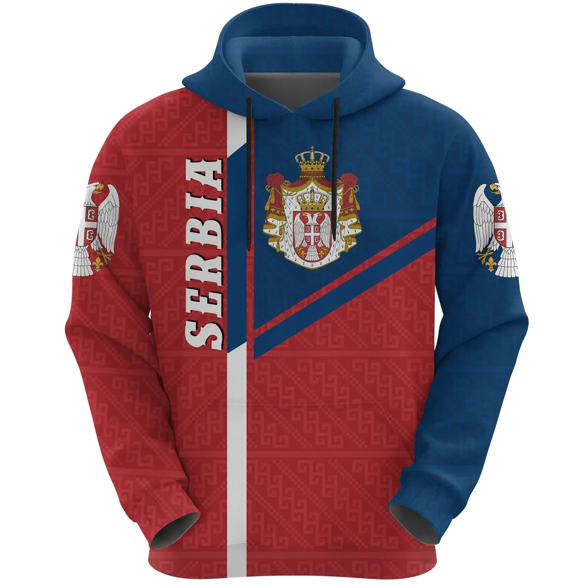 Serbia Hoodie Streetwear Style RLT7