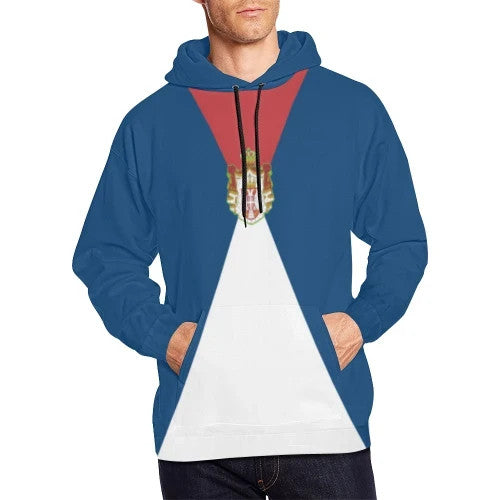 Serbia Hoodie Serbia Flag 02 RLT7