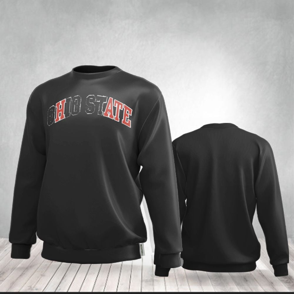 Ohio State Sweatshirt Mens Womens Vintage Ohio State Crewneck Sweatshirt Gift For Siblings