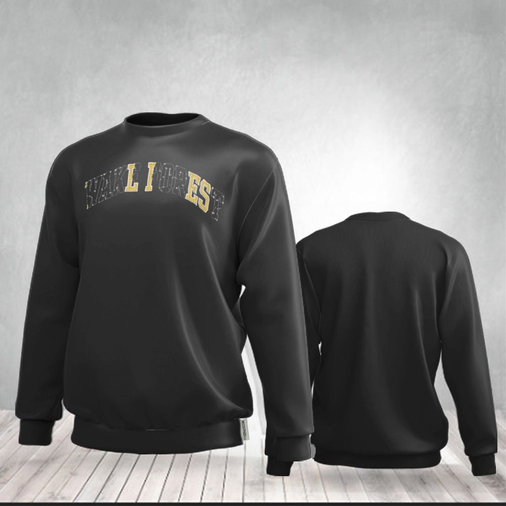 Vintage Wake Forest Sweatshirt Vintage University Wake Forest Apparel Friends Gift