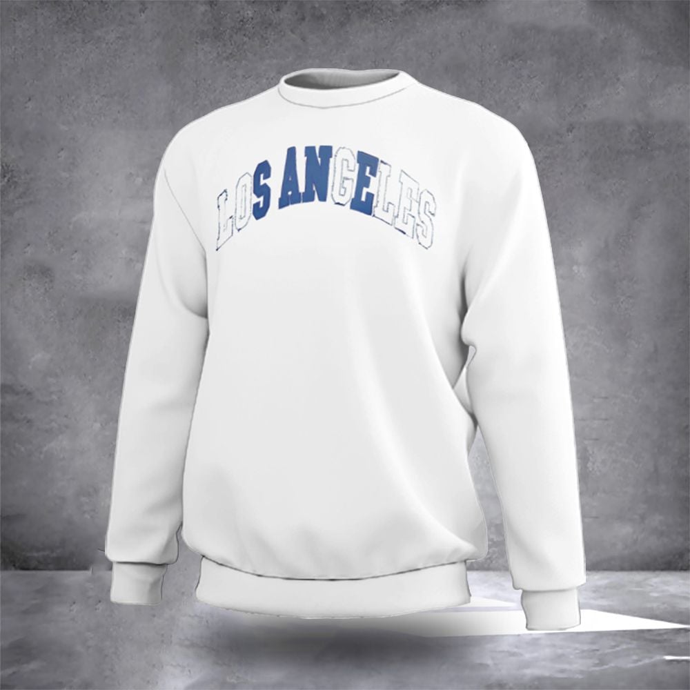 Los Angeles Sweatshirt Vintage LA Sweatshirt Los Angeles Crewneck Clothing Gift Ideas