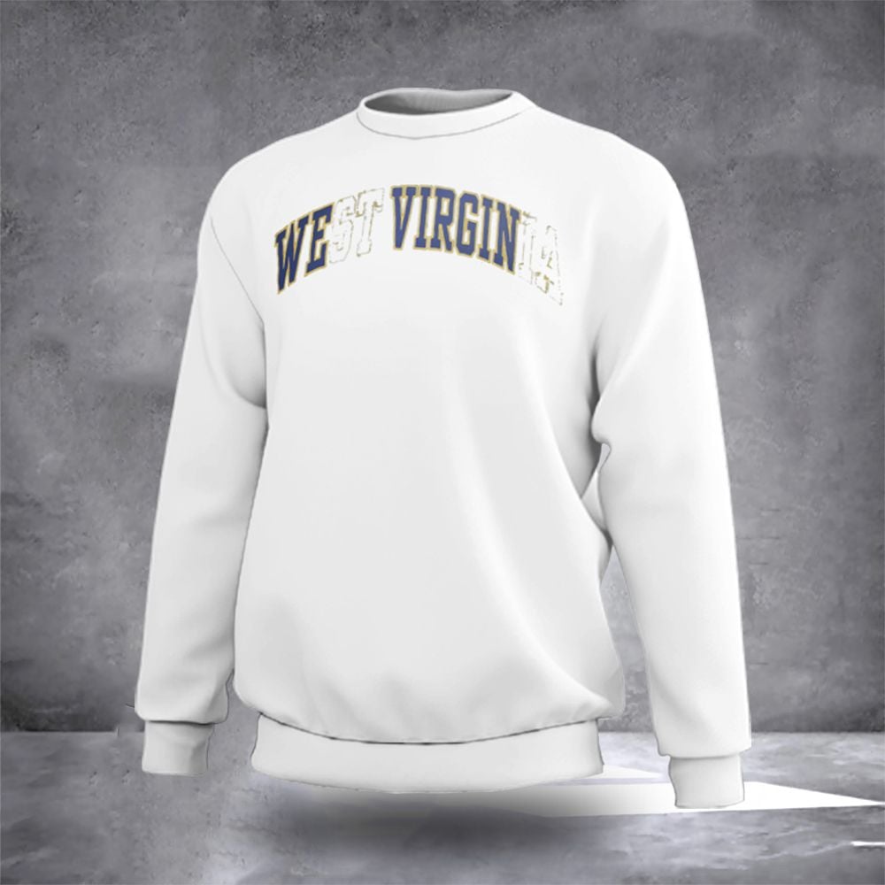 West Virginia Sweatshirt Vintage Wv Apparel West Virginia Clothing Gift For Him Her