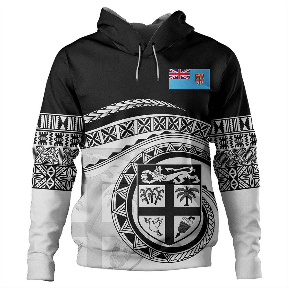 Polynesian Hoodie Fiji Rugby Concept Hoodie LT10
