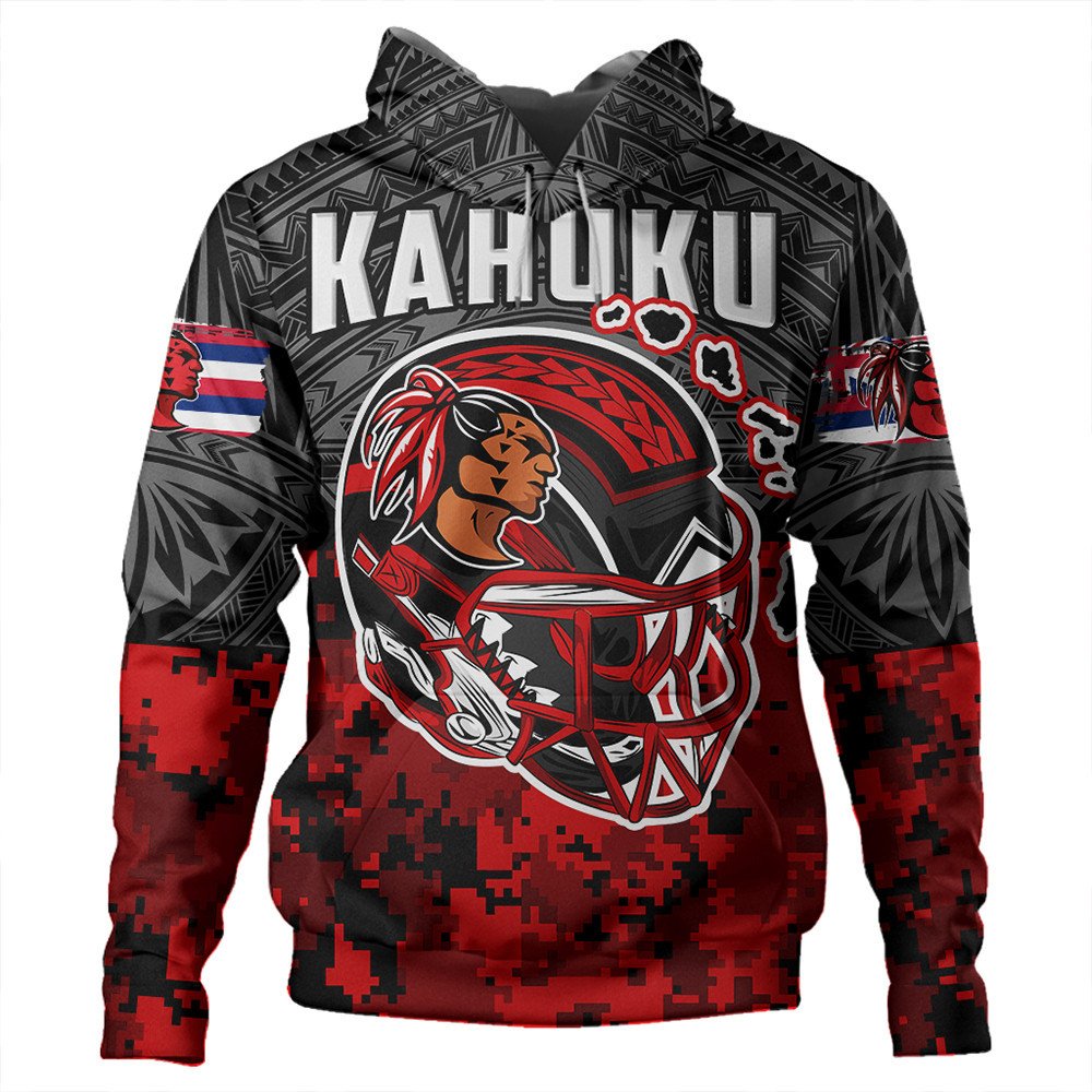 Polynesian Hoodie Red Raider For Life Hoodie LT10