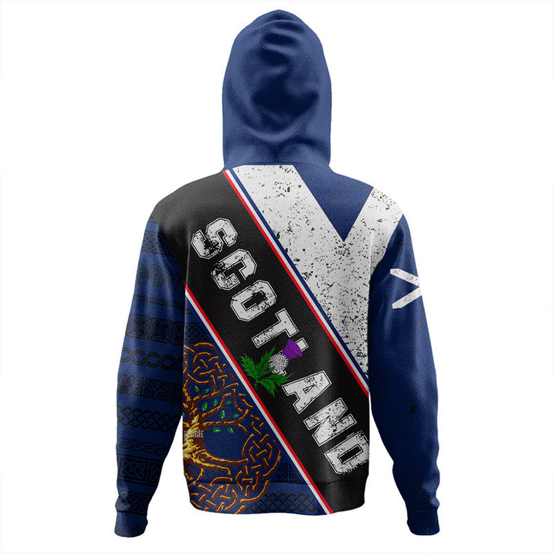 Scotland Pattern Flag Hoodie RLT12
