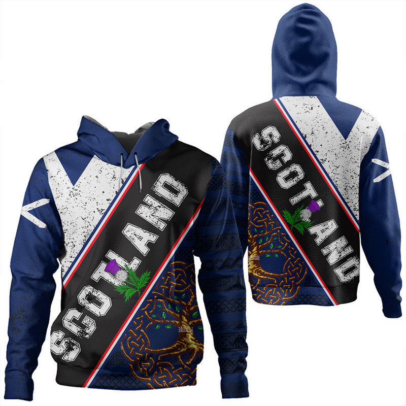 Scotland Pattern Flag Hoodie RLT12