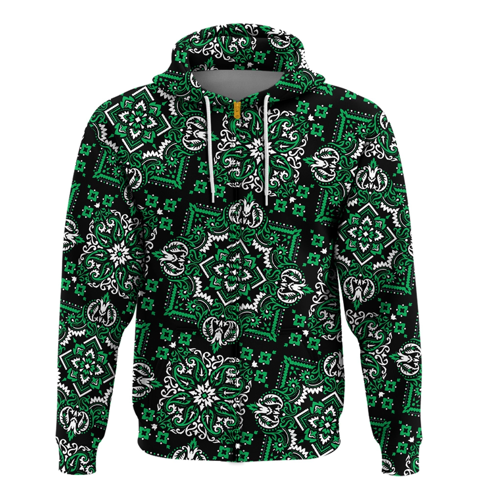 Paisley Bandana Hoodie Pattern Seamless Ver.87 RLT13