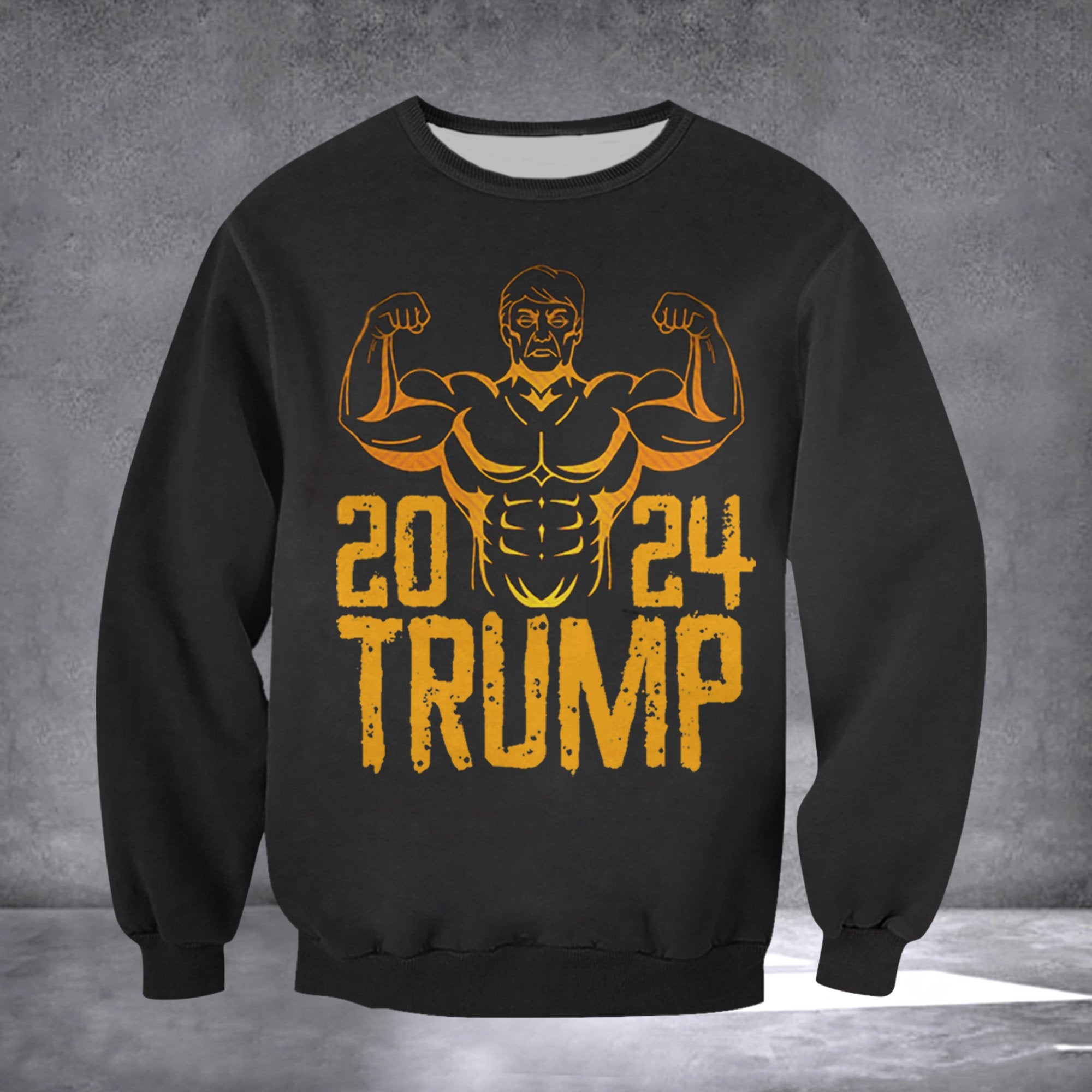 Trump Fitness 2024 Sweatshirt Supporters Donald Trump 2024 Political Clothing For Republicans