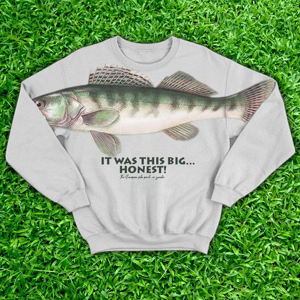 Ask Me How Big It Was Sweatshirt It Was This Big Fish Sweatshirt Honest Big Fish Sweatshirt