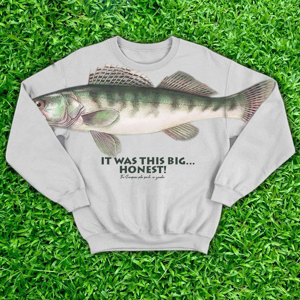Personalized It Was This Big Fish Sweatshirt Ask Me How Big It Was Sweatshirt Gift