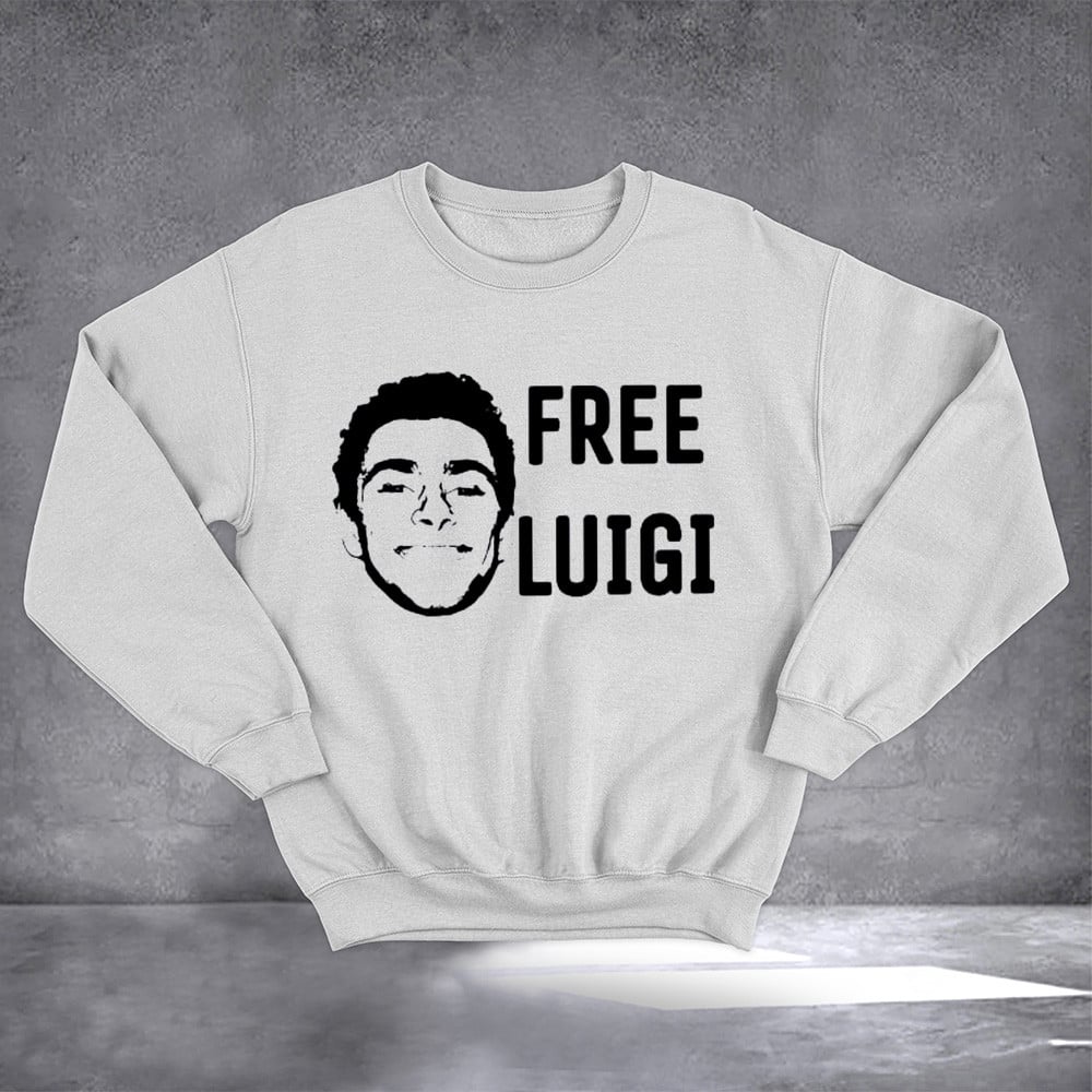 Free Luigi Sweatshirt Luigi Mangione Shirt Gift For Him Her