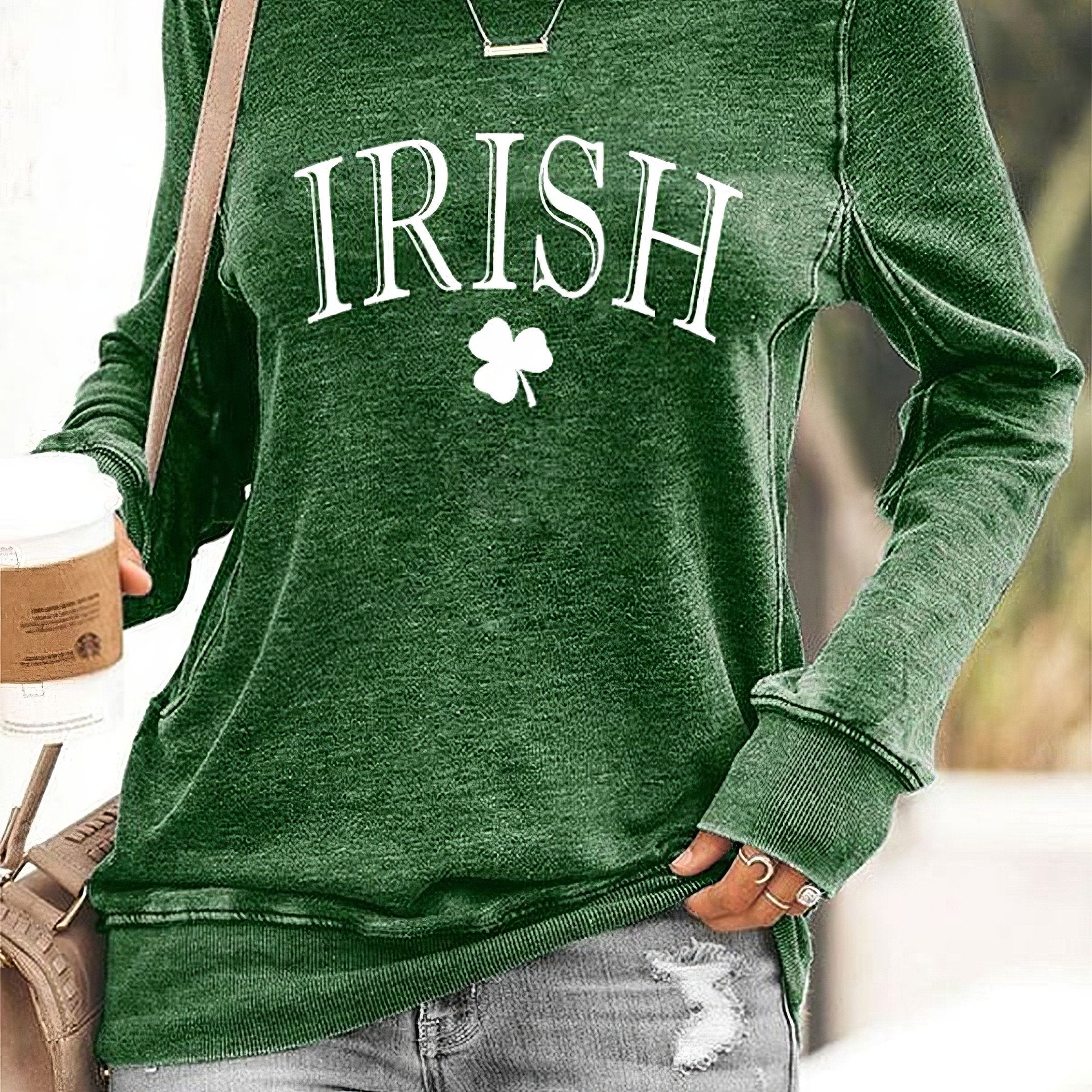 St. Patrick's Day Irish Sweatshirt Irish Sweatshirt Gifts For Mother