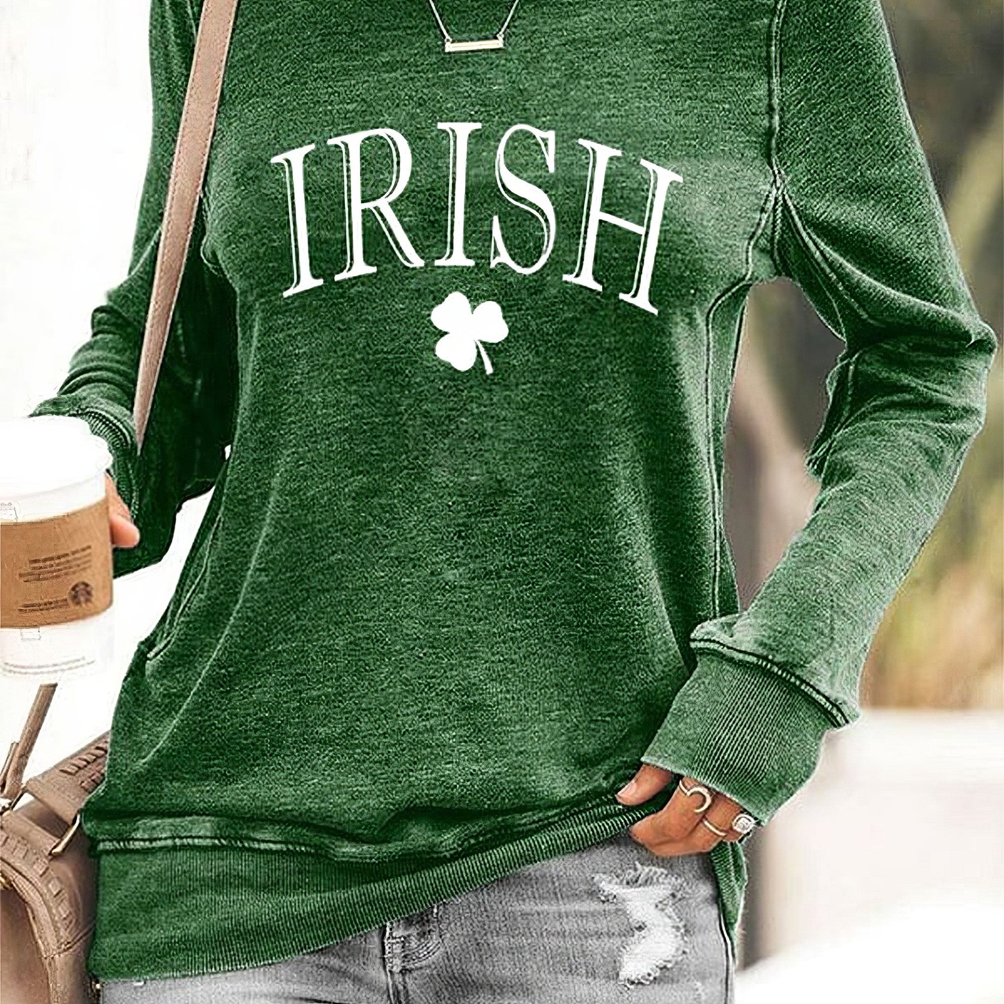 St. Patrick's Day Irish Sweatshirt Irish Sweatshirt Gifts For Mother