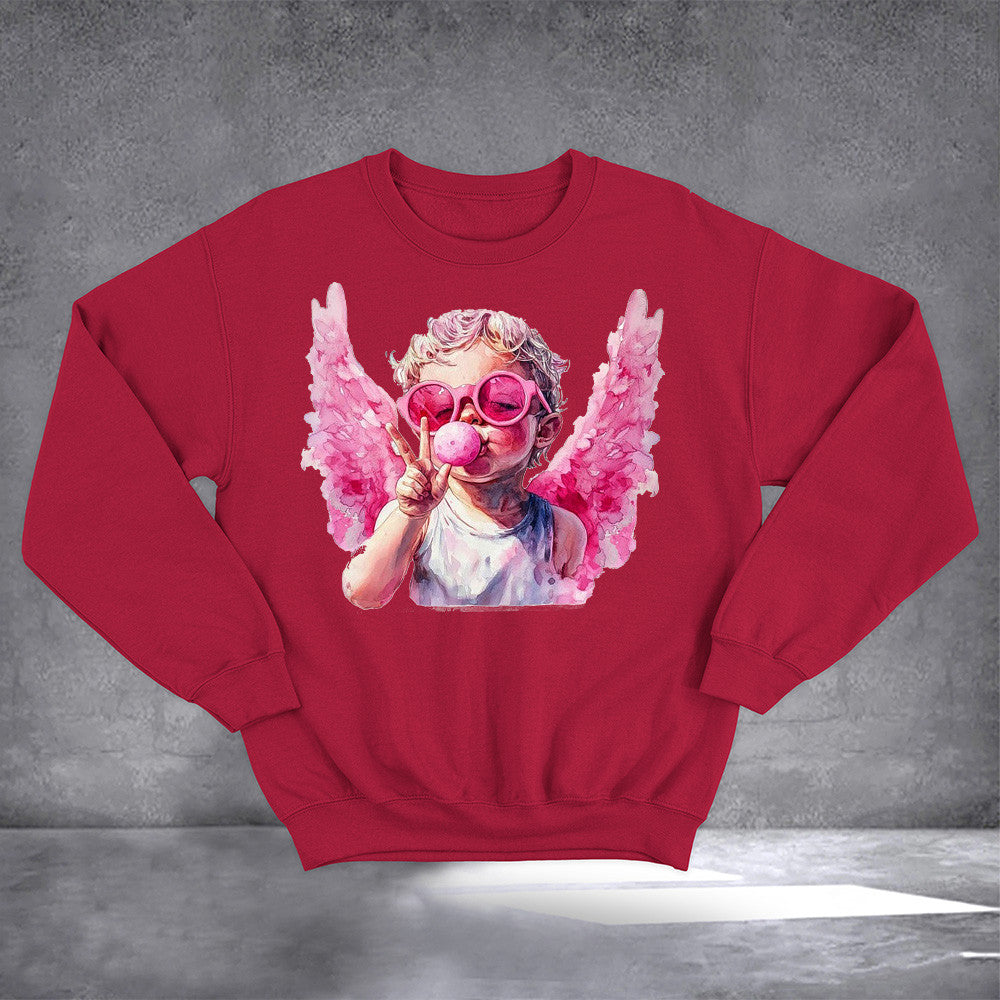 Cupid Valentine Sweatshirt XOXO Sweatshirt Valentine Gifts For Girlfriend