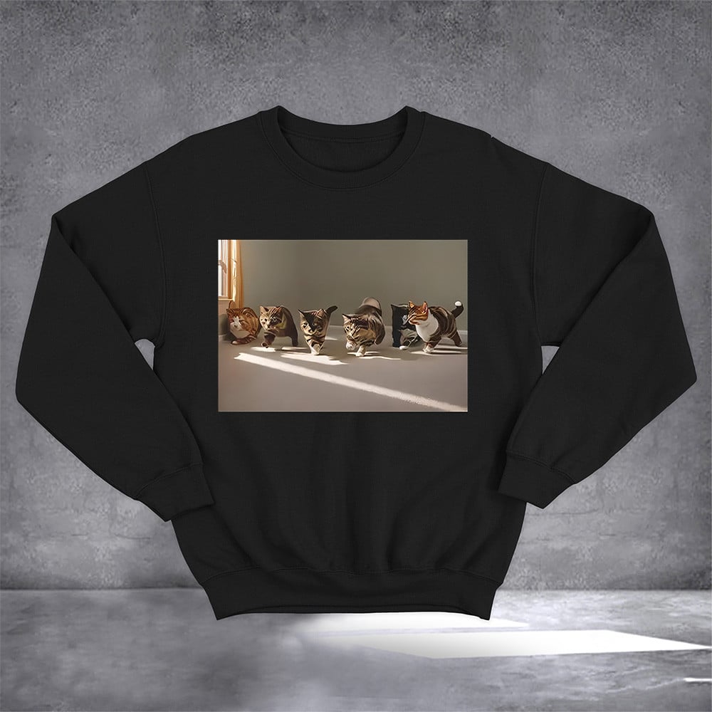 Gay Sex Cat Sweatshirt Funny Graphic LGBT Sweatshirt Best Gifts For Cat Lovers