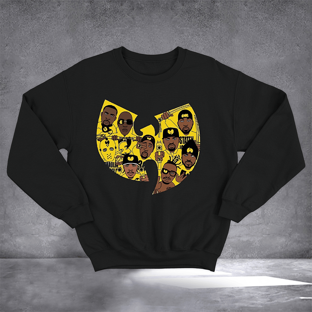 Wu-Tang Clan Sweatshirt Rapper Hip Hop Sweatshirt Gifts For Fan