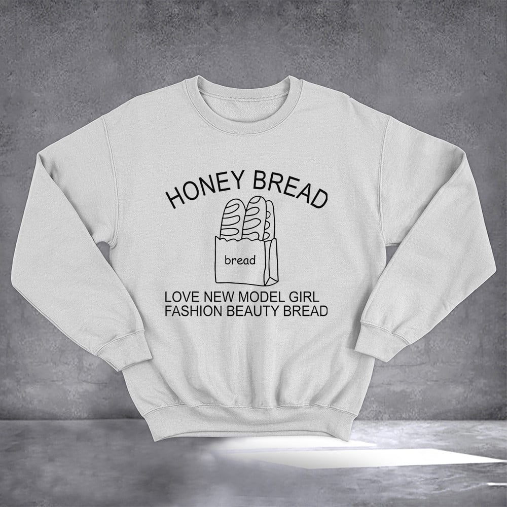 Honey Bread Love New Model Girl Fashion Beauty Bread Sweatshirt Bread Merchandise