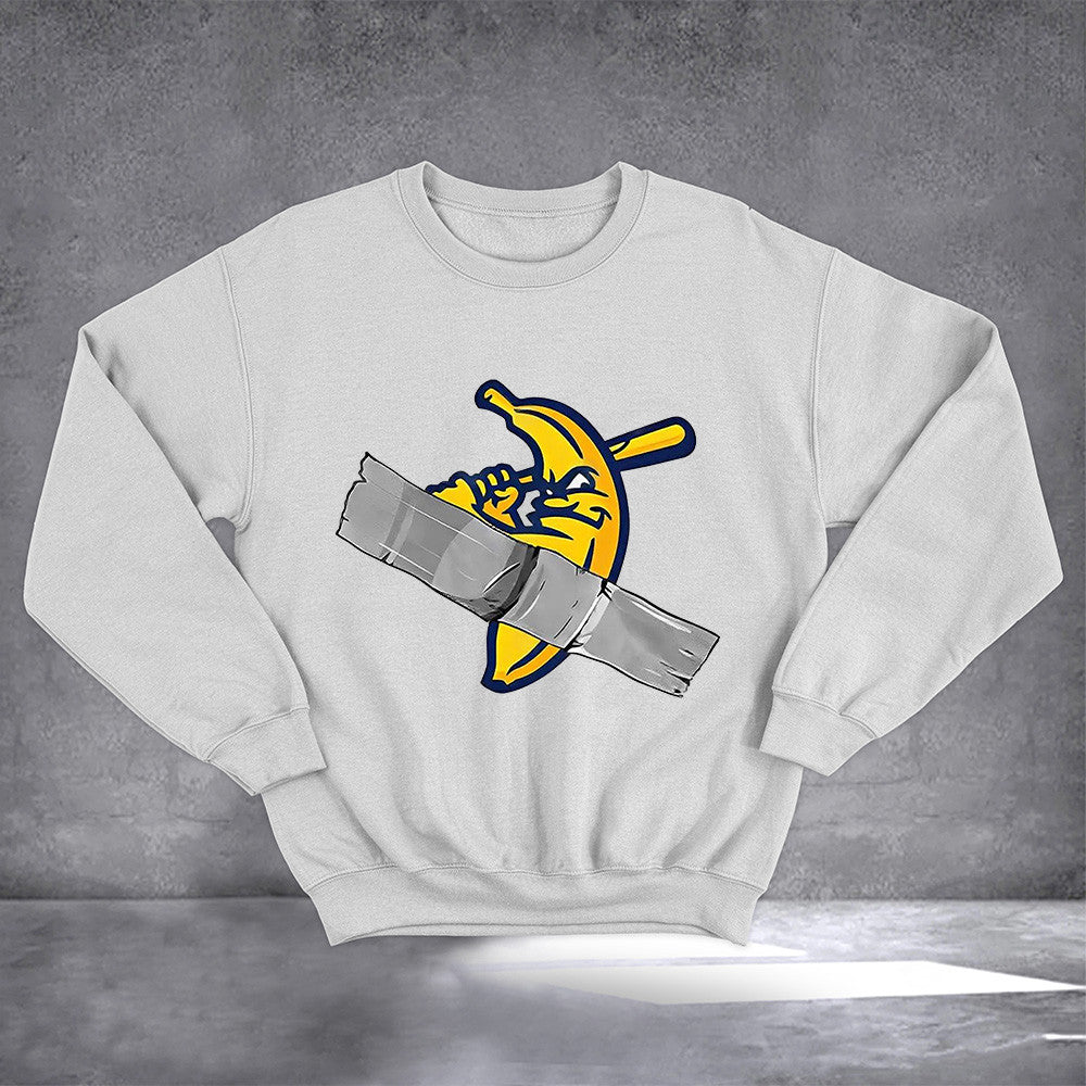 Savannah Bananas Duct Tape Bananas Sweatshirt Funny Graphic Sweatshirt Gifts For Bestie