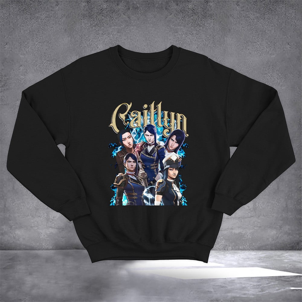 Caitlyn Arcane Season 2 Sweatshirt Gift Ideas For Fans