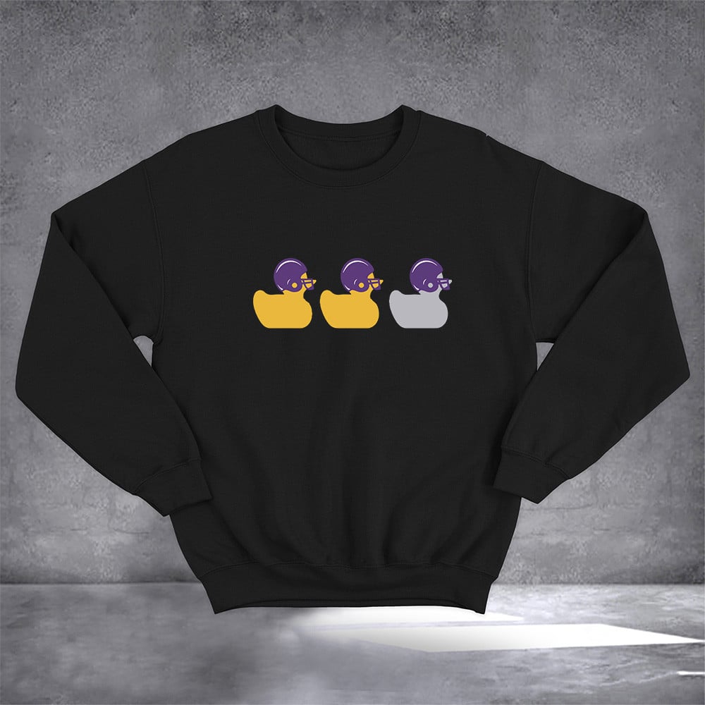 Duck Duck Gray Duck Minnesota Sweatshirt Funny Apparel Gifts For Football Fan