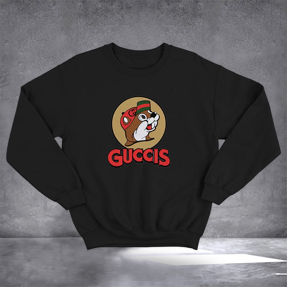 Dog Face Guccee's Sweatshirt Funny Graphic Sweatshirt Best Gifts For Friends