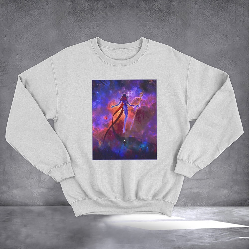Arcane Cosmic Sweatshirt Viktor And Jayce Arcane Art Sweatshirt Gifts For Fans