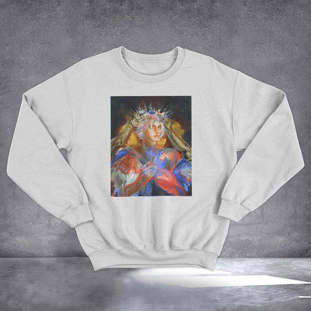 Arcane Sweatshirt Viktor And Jayce Arcane Art Sweatshirt Gifts For Anime Lovers