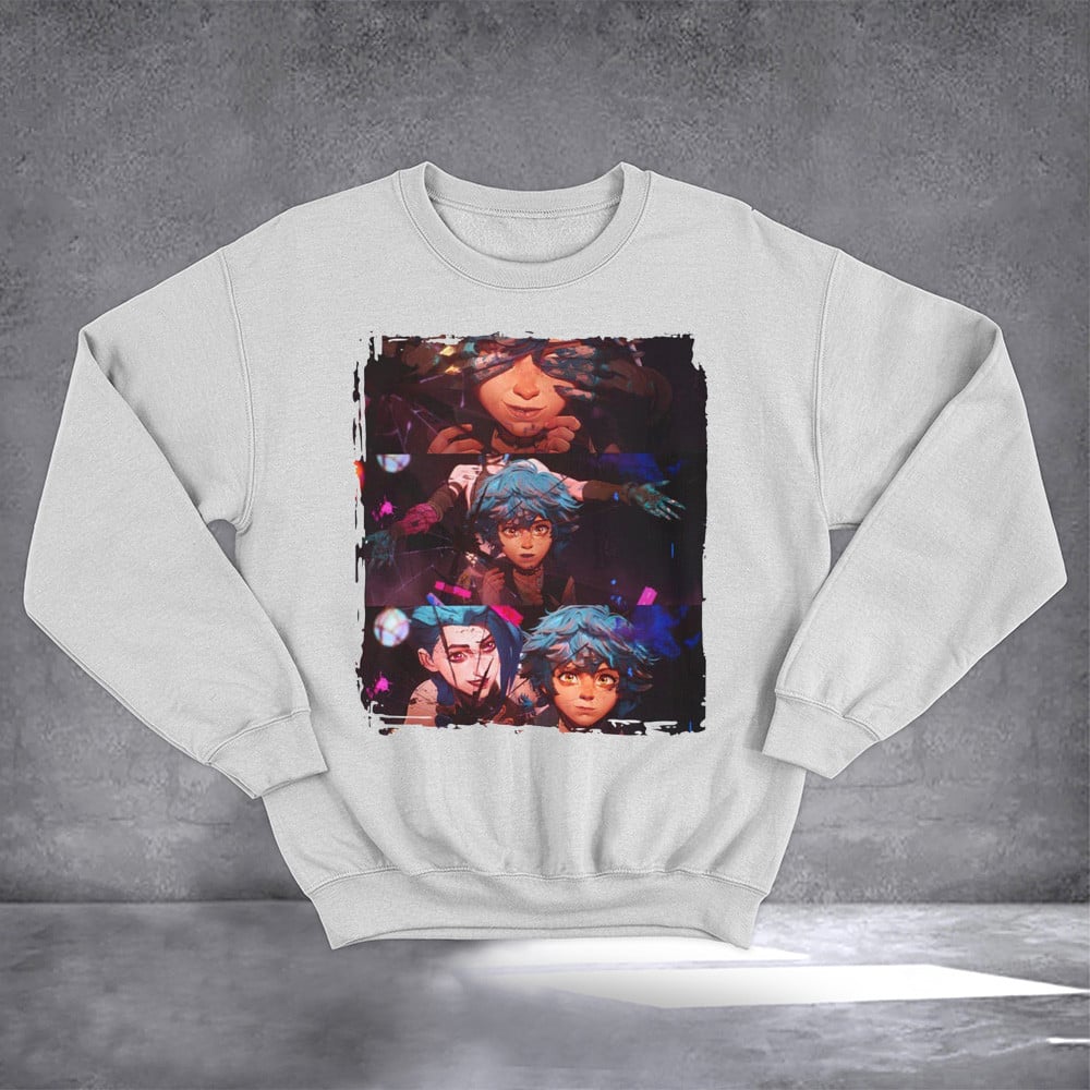 Jinx And Isha Sweatshirt Gaming Sweatshirt Gifts For Game Lovers