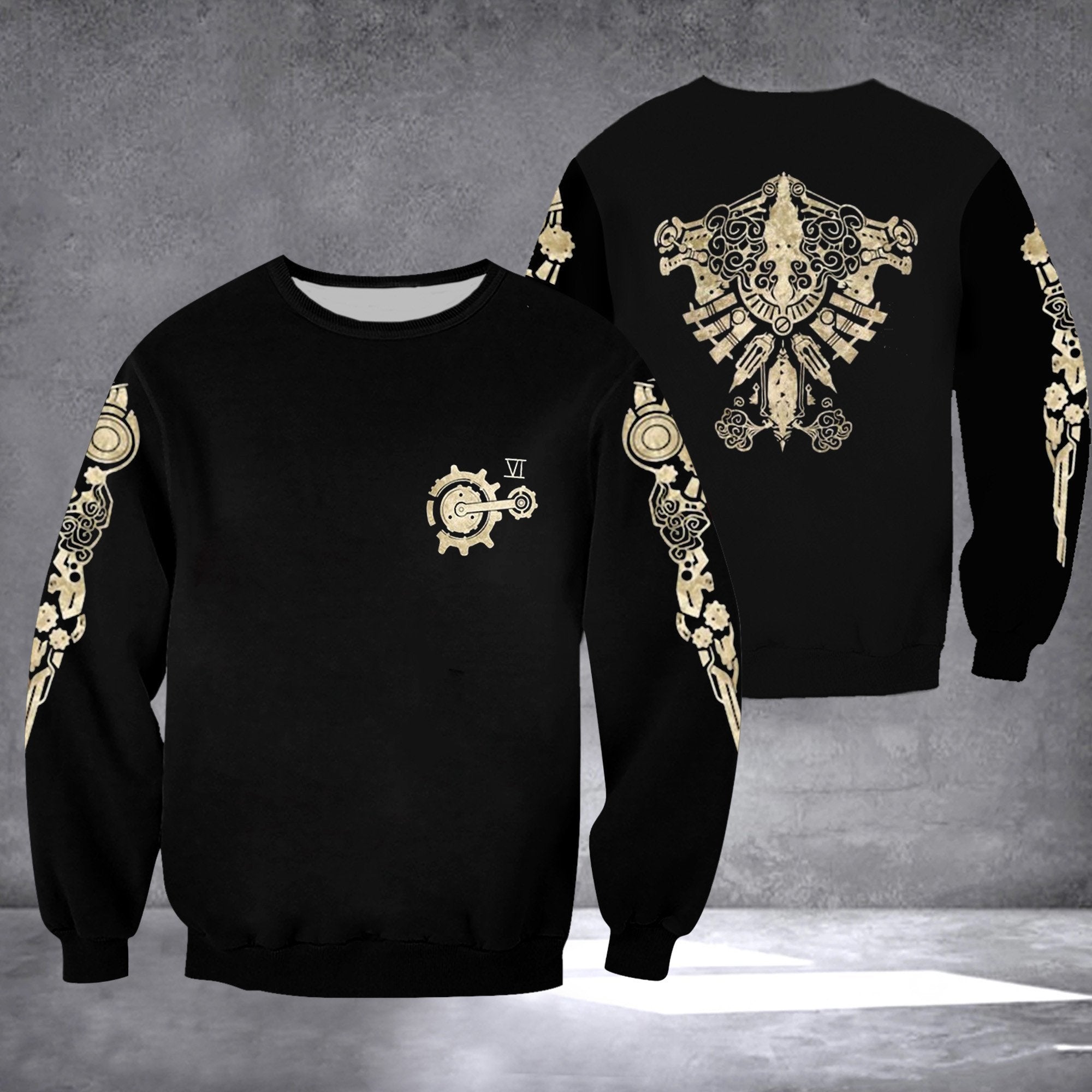Vi Tattoos Arcane Sweatshirt League Of Legends Inspired Sweatshirt Gifts For LOL Lovers