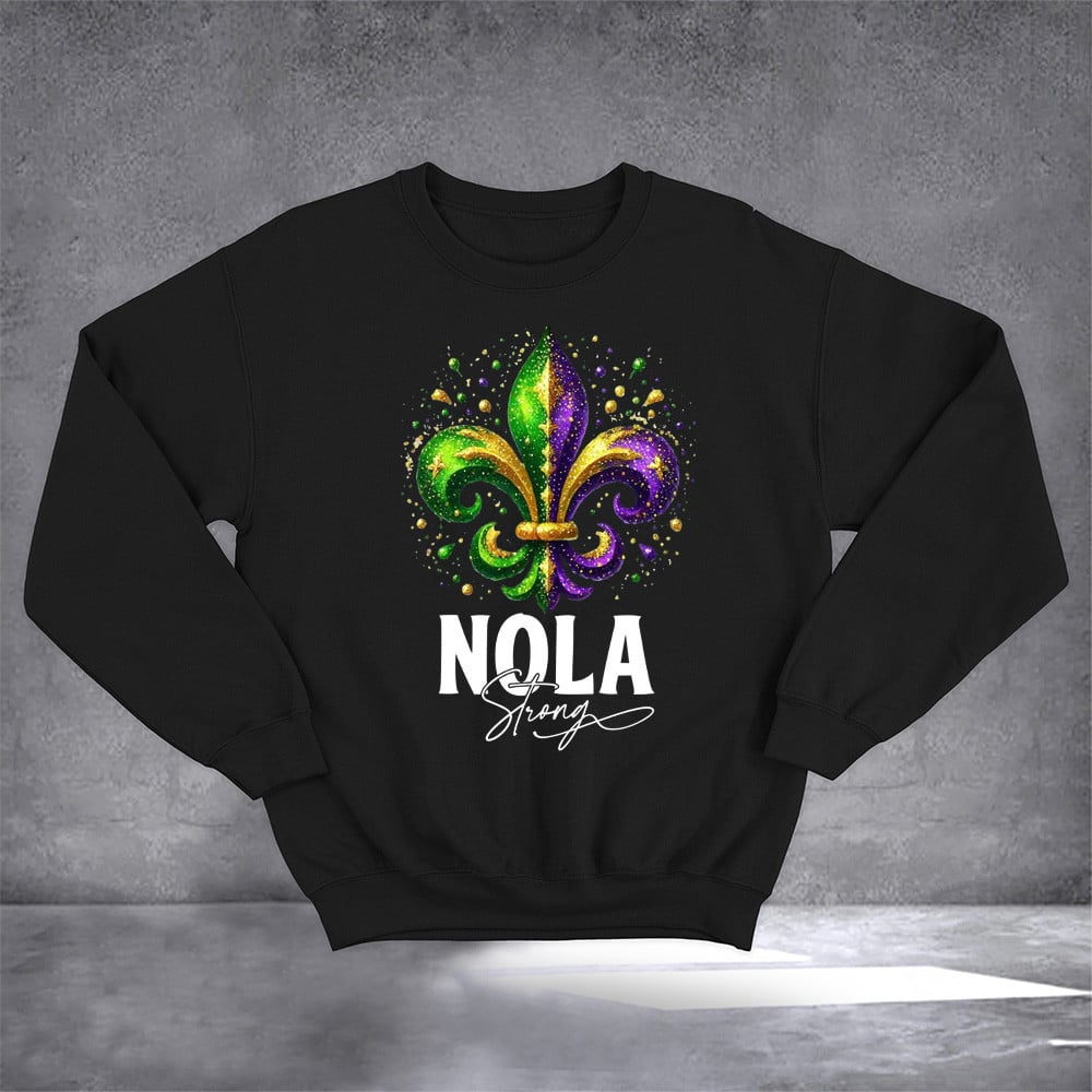 Nola Strong 01 01 25 Sweatshirt We stand Nola Strong New Orleans Sweatshirt Gifts