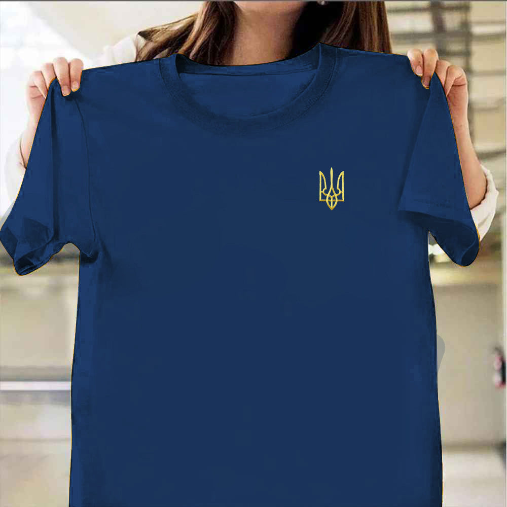 Zelensky Sweatshirt Trident Symbol Logo Support Ukraine Volodymyr Zelensky Clothes