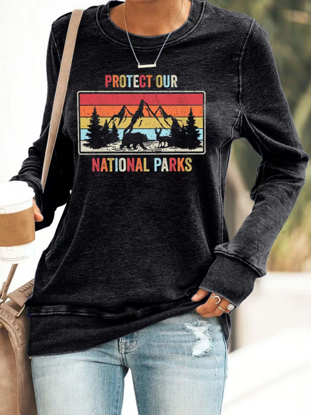 Protect Our National Parks Sweatshirt Park Ranger Sweatshirt Gifts For Daughter