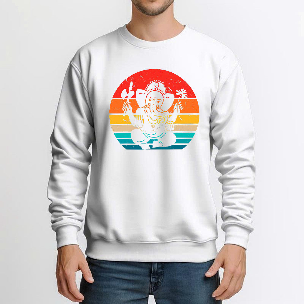 Ganpati Rangoli Mandala Shirt Elephant God Ganesha Sweatshirt Indian Gifts