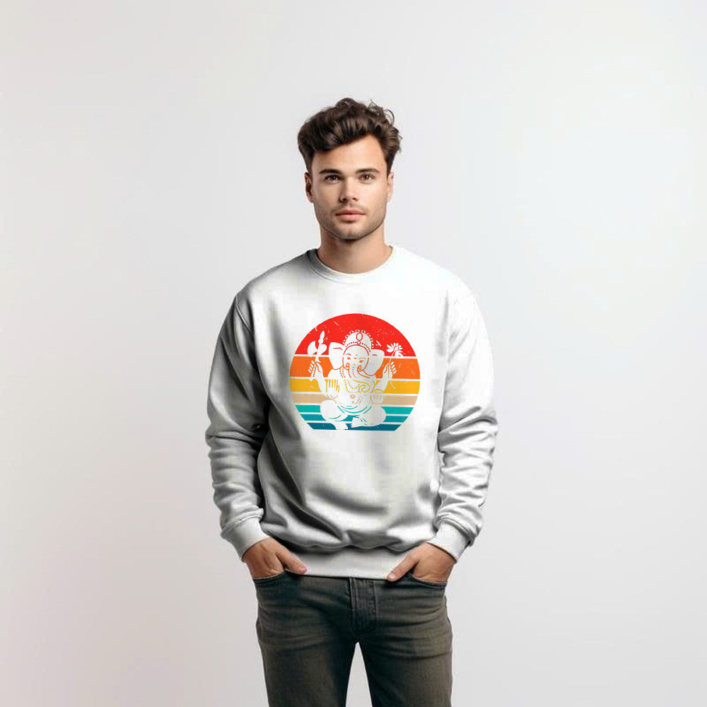 Ganpati Rangoli Mandala Shirt Elephant God Ganesha Sweatshirt Indian Gifts