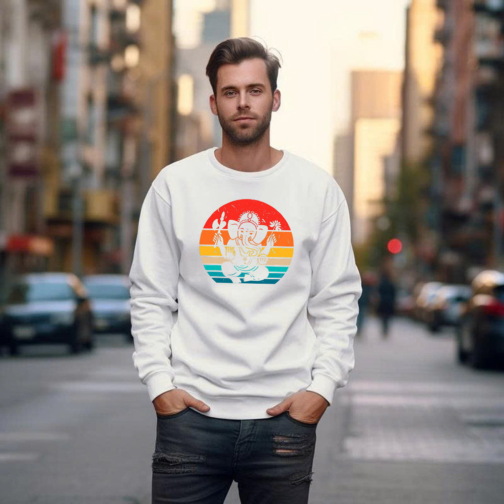 Ganpati Rangoli Mandala Shirt Elephant God Ganesha Sweatshirt Indian Gifts