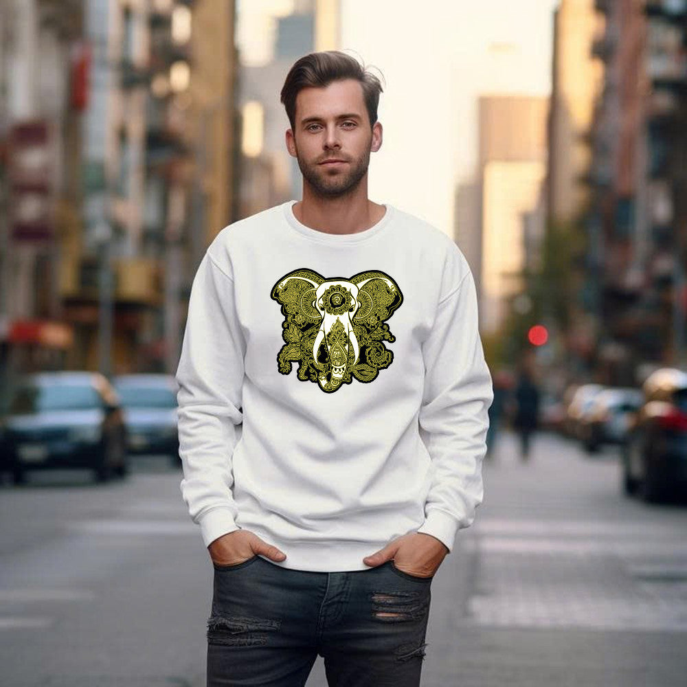 Majestic Elephant Mandala God Graphic Sweatshirt Best Christmas Gift Idea For Friends