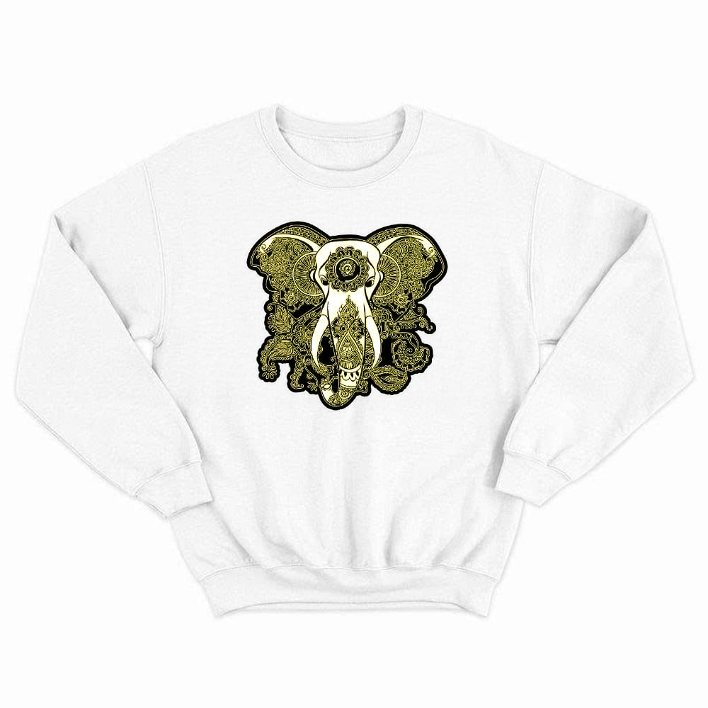 Majestic Elephant Mandala God Graphic Sweatshirt Best Christmas Gift Idea For Friends