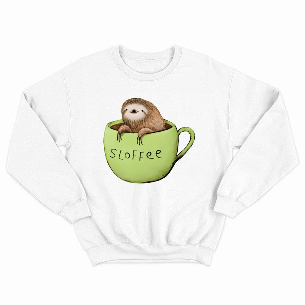 Sloth Coffee Sloffee Sweatshirt Sloth Graphic Tee Coffee Lover Gifts For Him